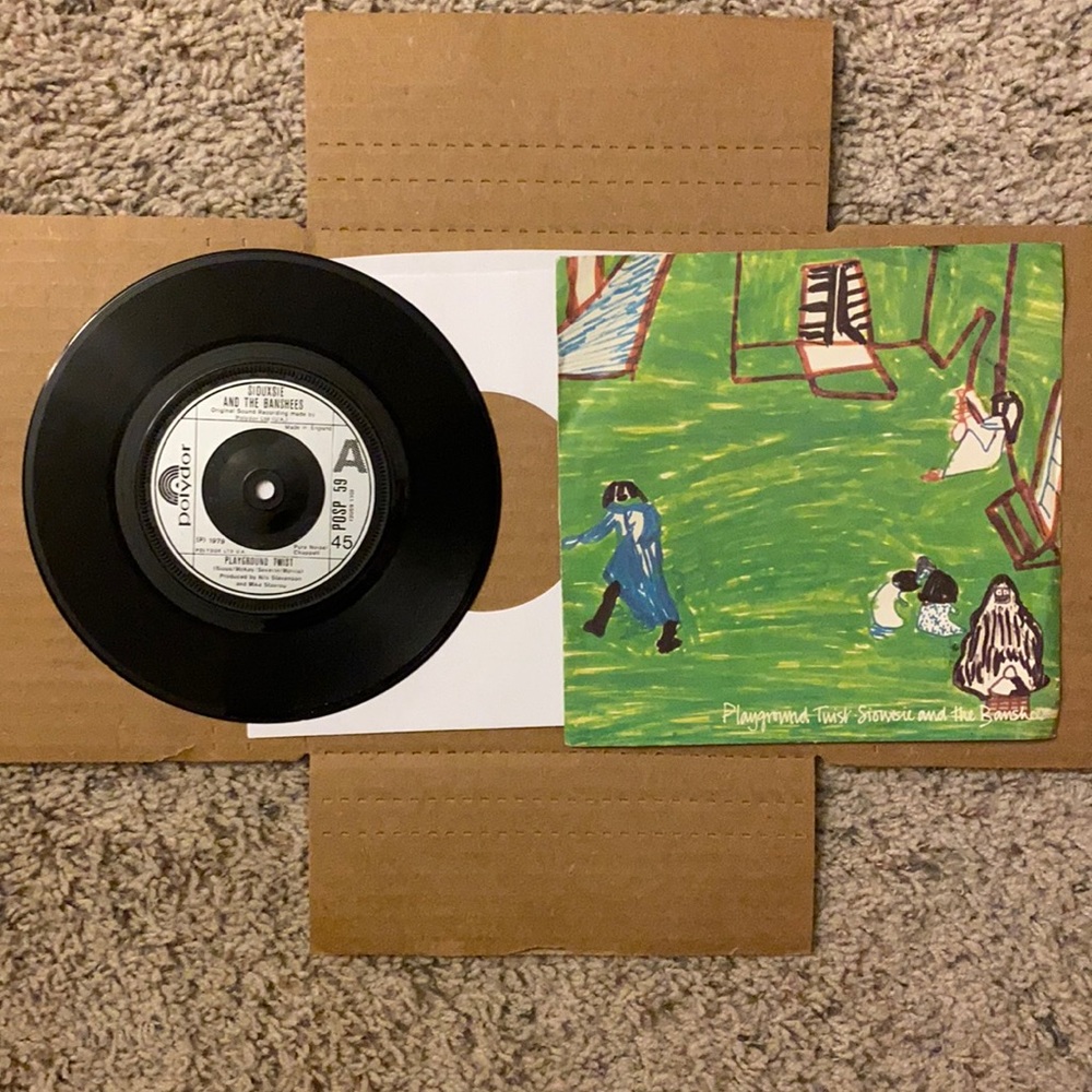 Siouxsie And The Banshees - Playground Twist POSP 59 (1979)  7' Vinyl Pic Sleeve